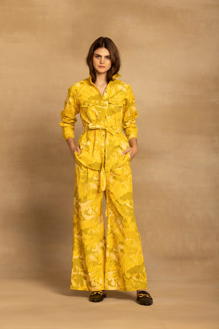 Sara Yellow Co-ord Set