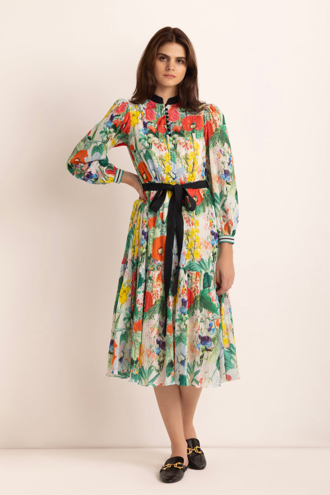 Eden Full Sleeve Midi Dress