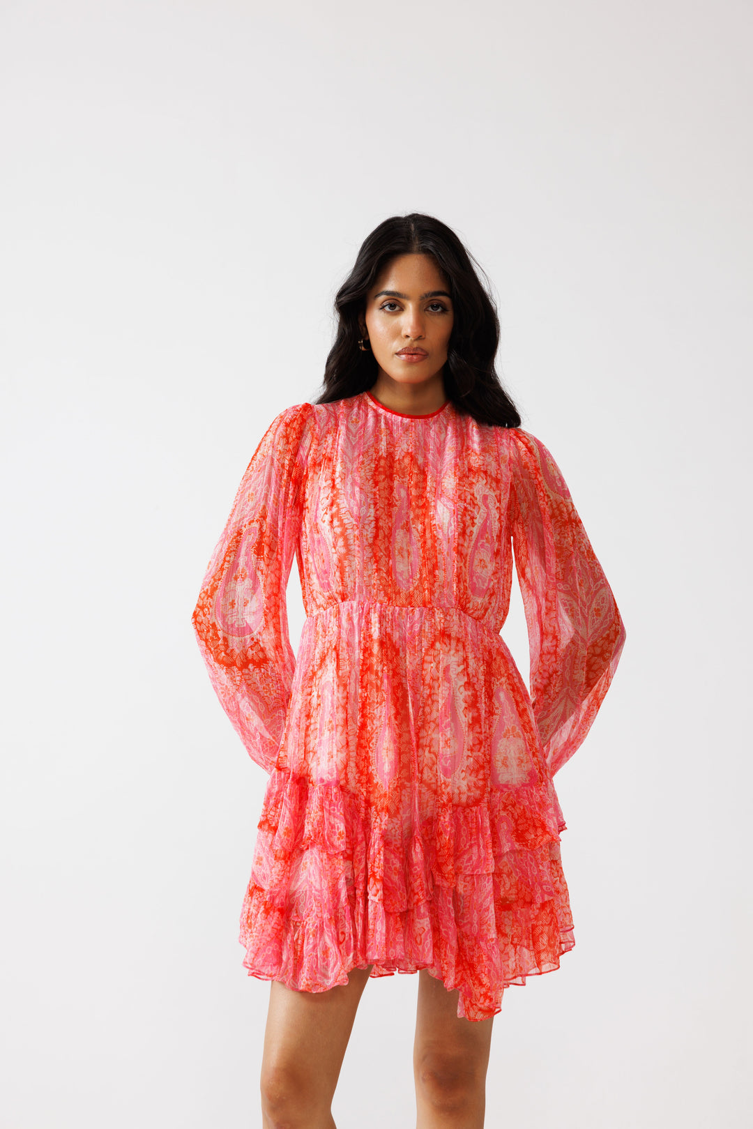 Anya Ruching Short Dress