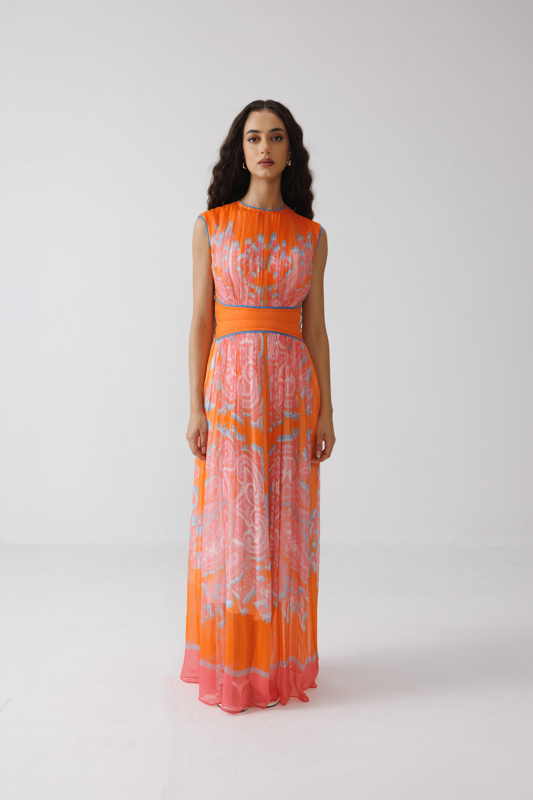 Aashi Orange Dress