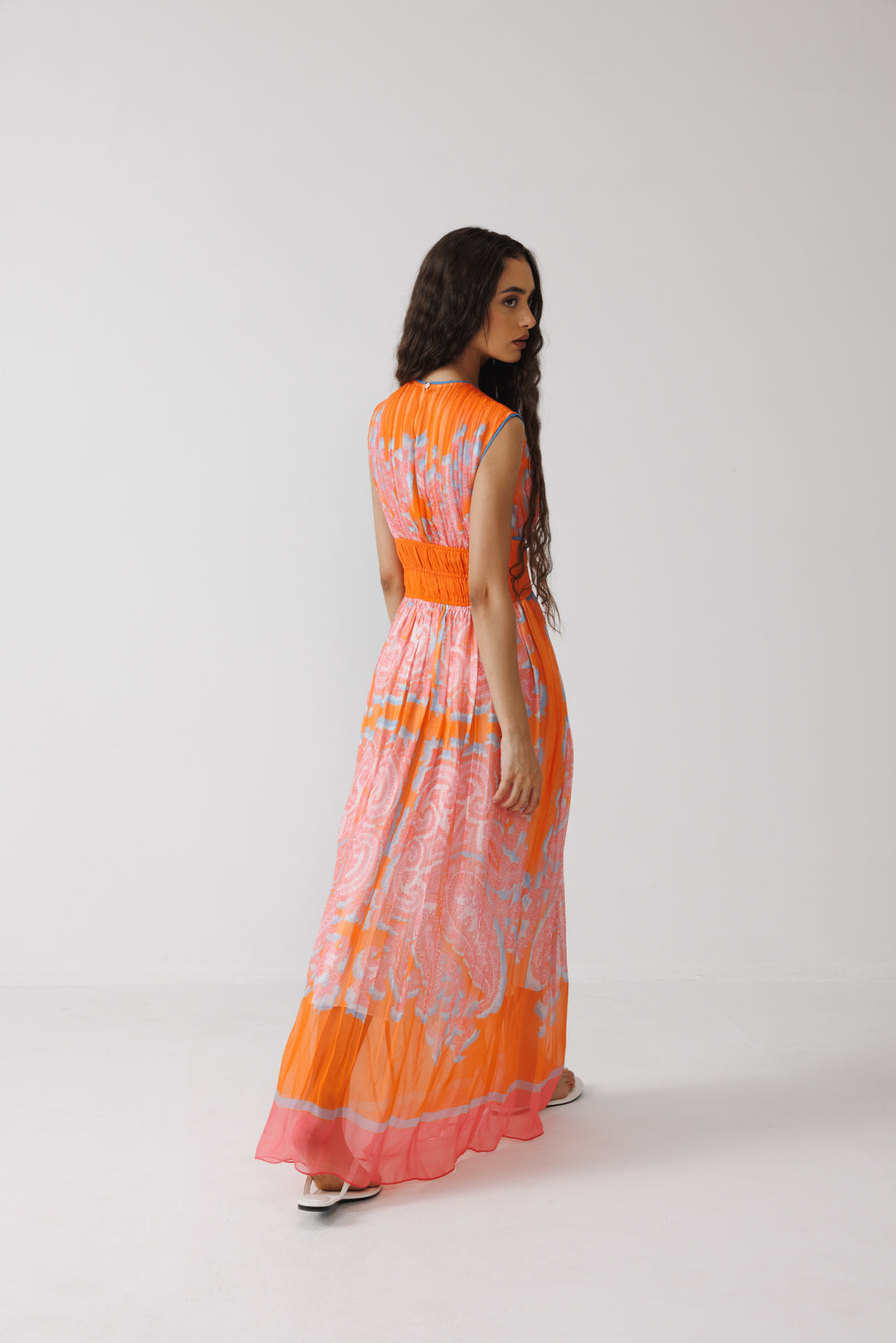 Aashi Orange Dress