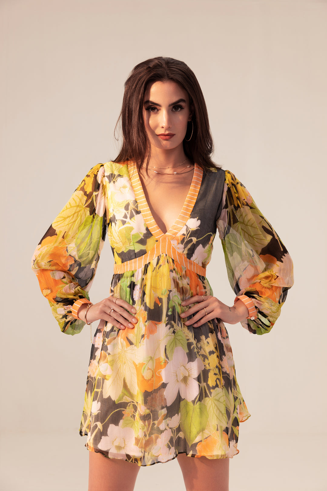 Camellia Short Dress - Main Image