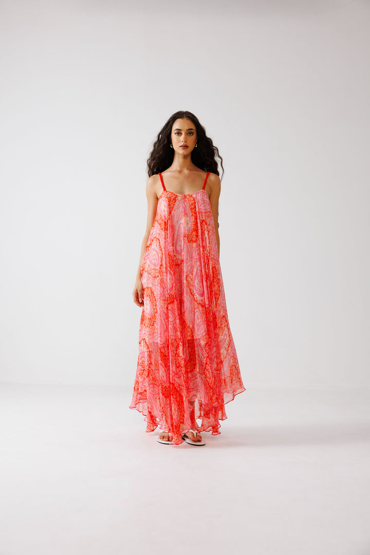 Anya Asymmetric Cami Dress