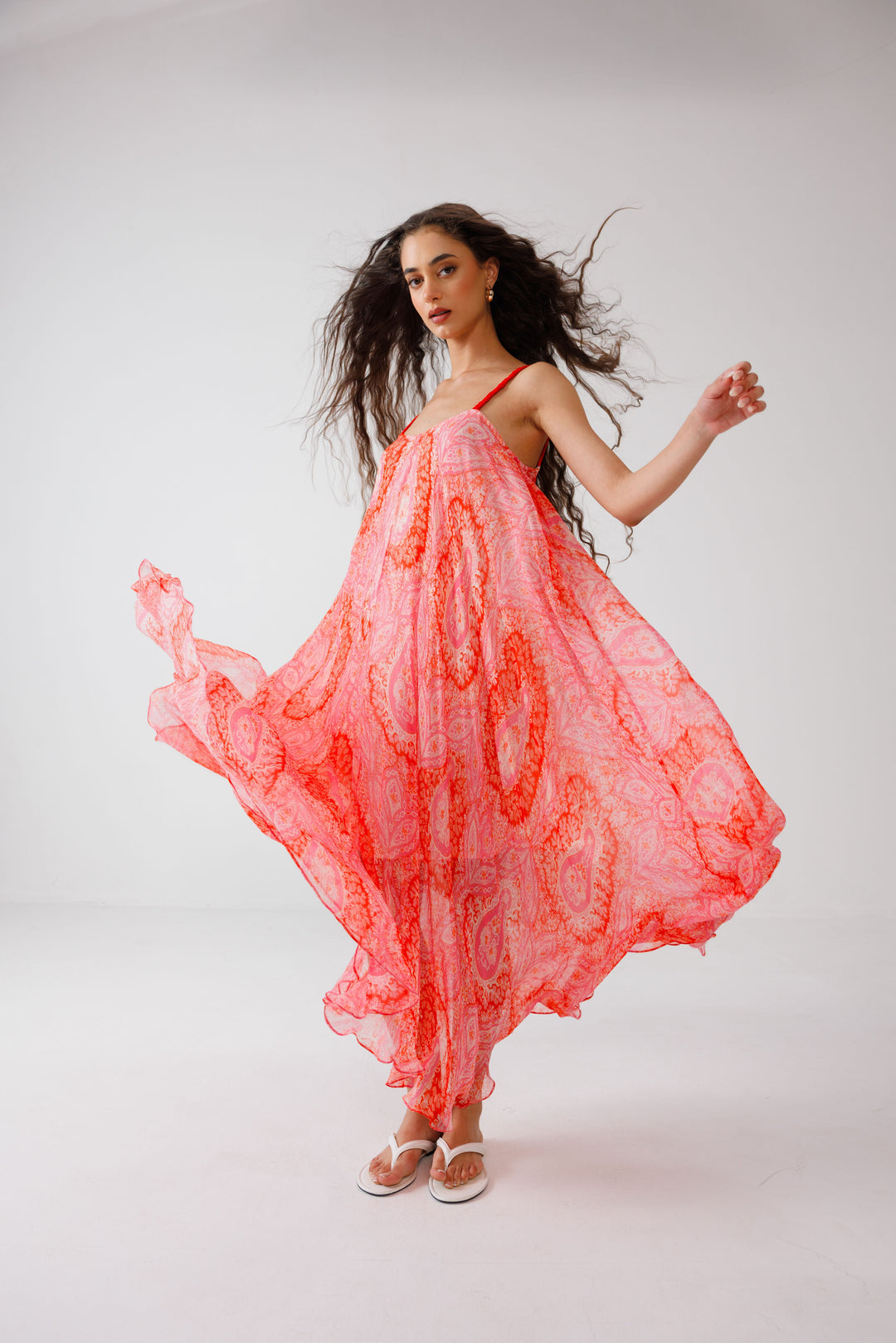 Anya Asymmetric Cami Dress