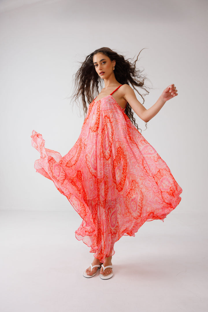 Anya Asymmetric Cami Dress