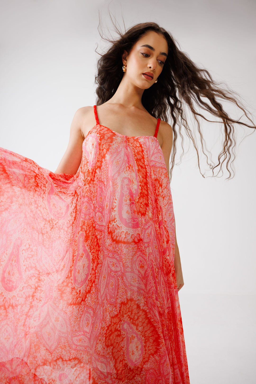 Anya Asymmetric Cami Dress