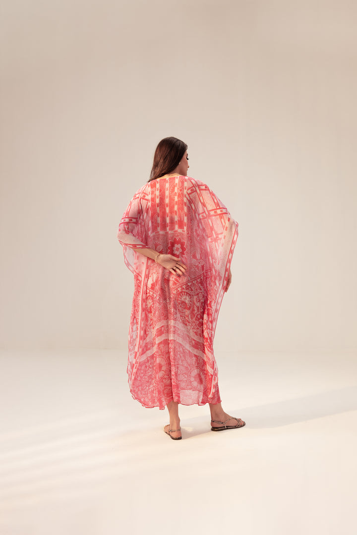 Aisha Pink Kaftan