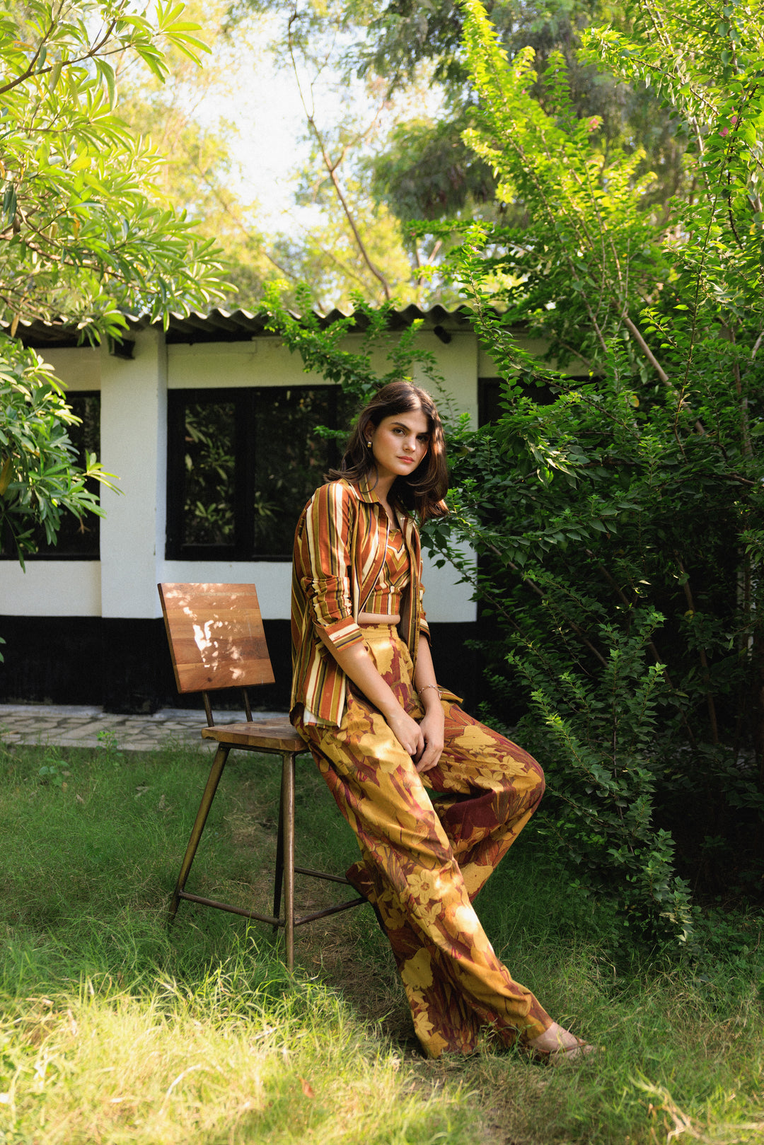 Vanika Brown Co-ord Set