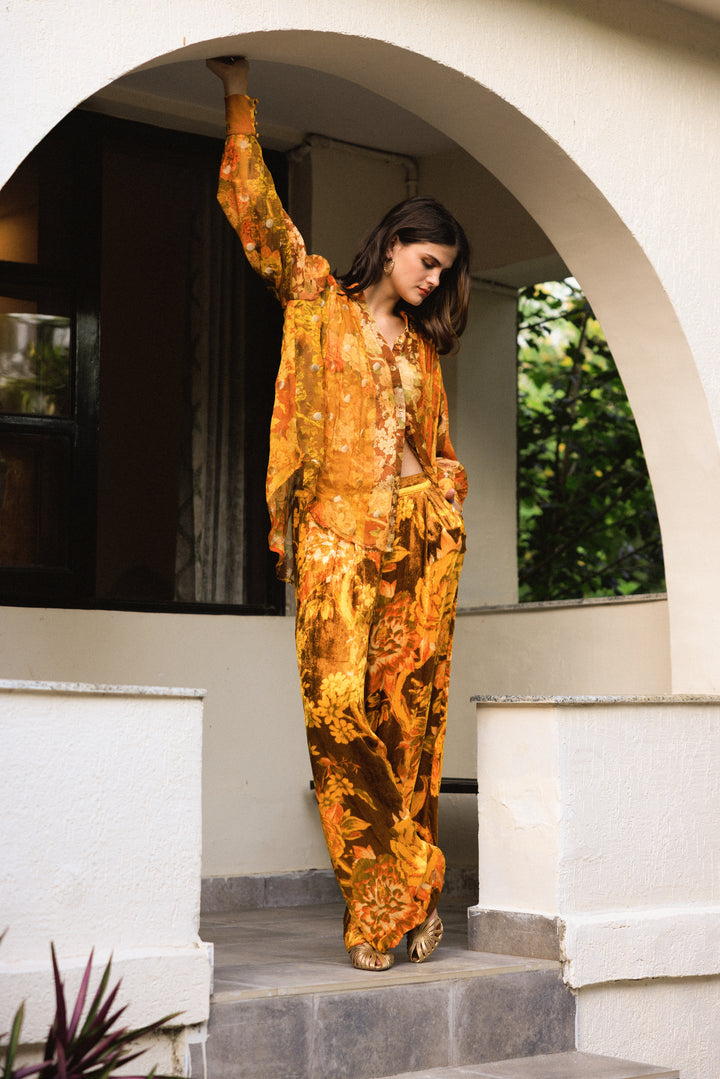 Amber Shirt & Pants Set