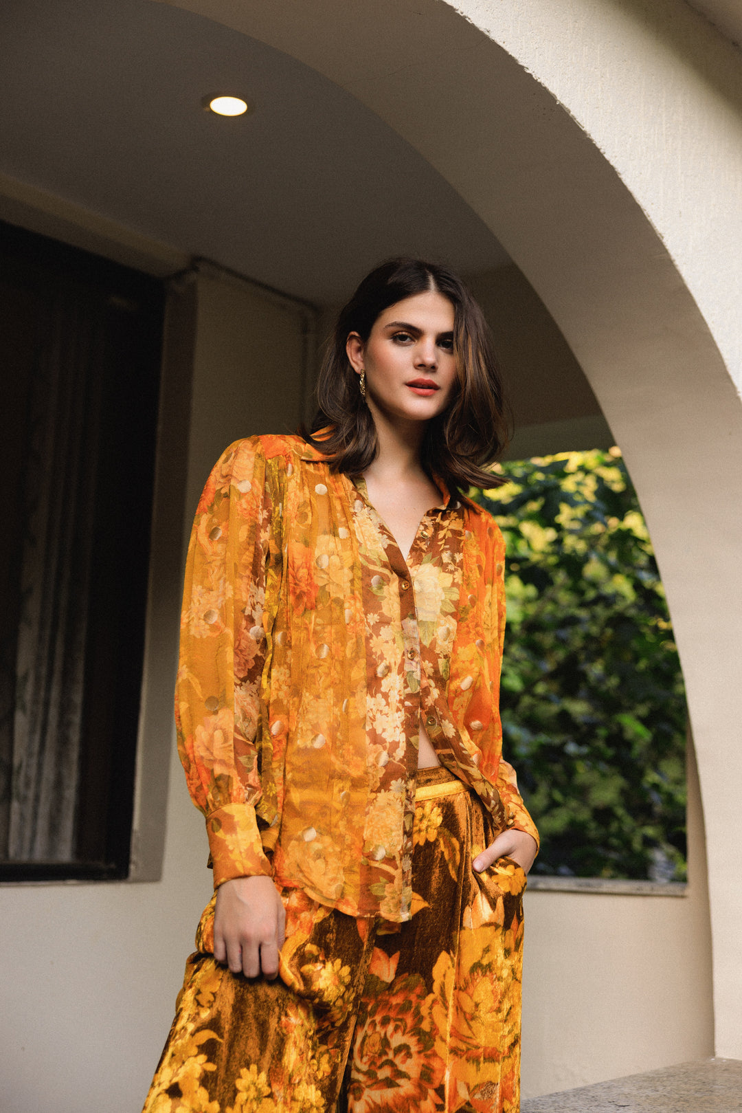 Amber Shirt & Pants Set