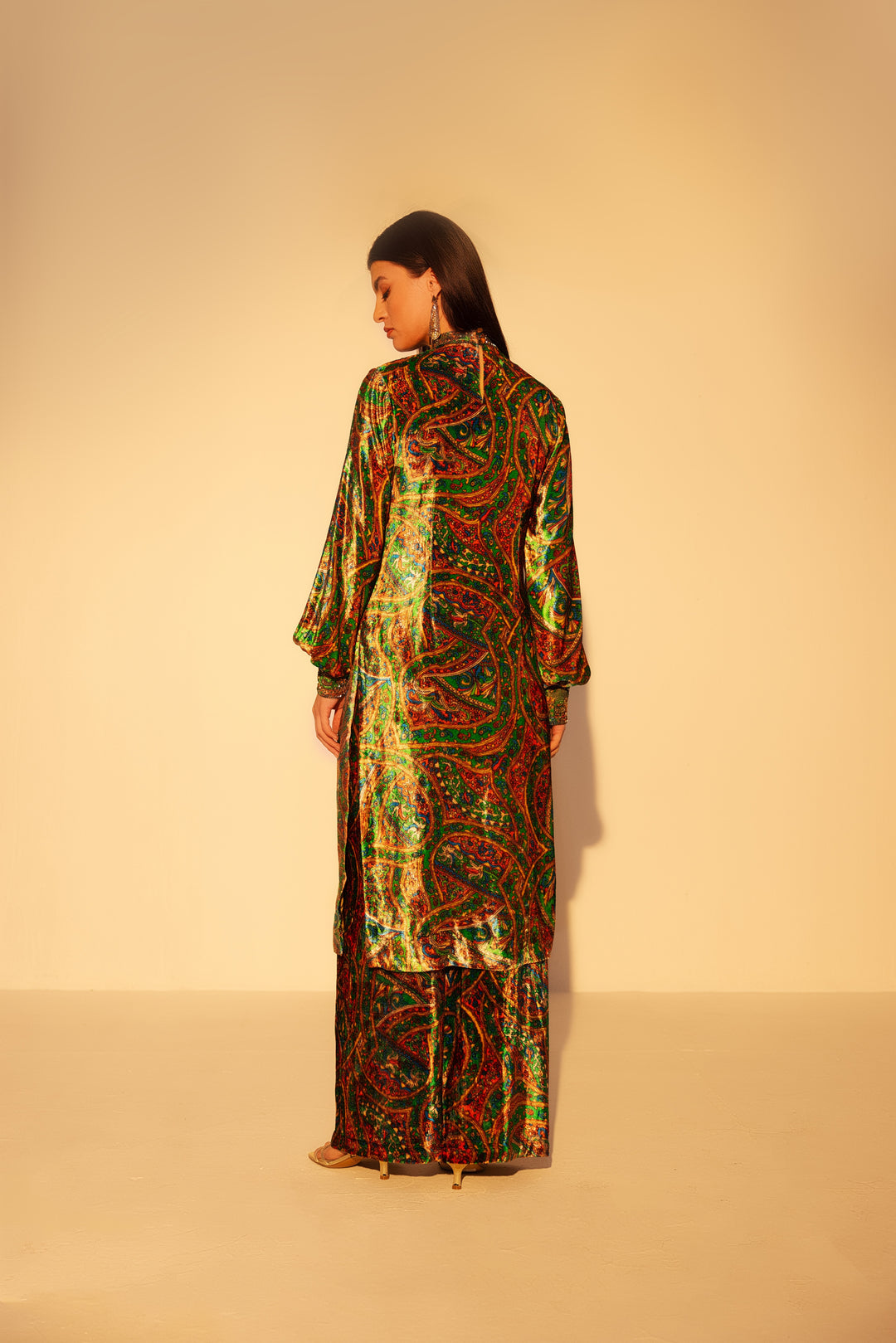 Amaya Embroidered Tunic Set