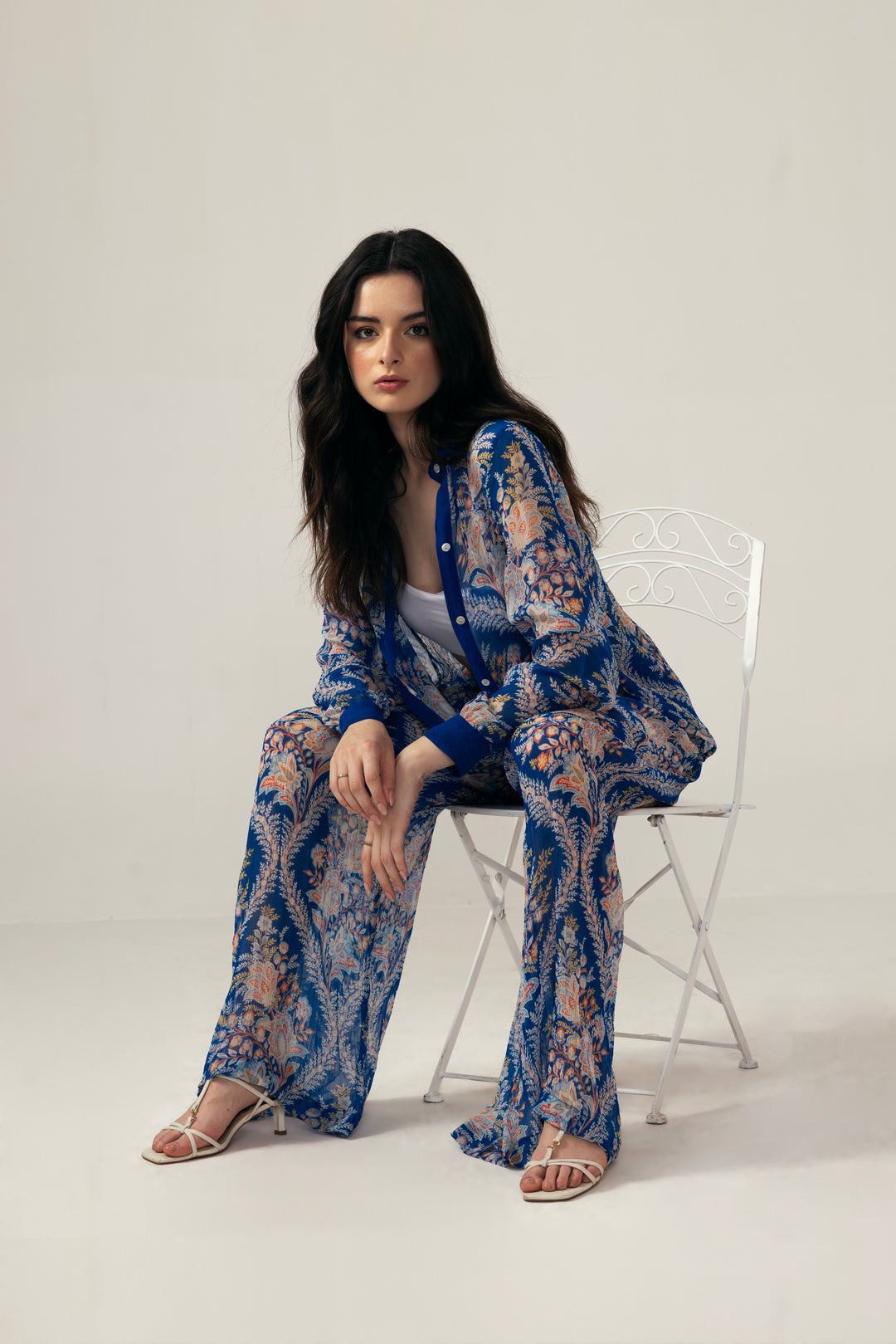 Vera Co-ord Set – Blue
