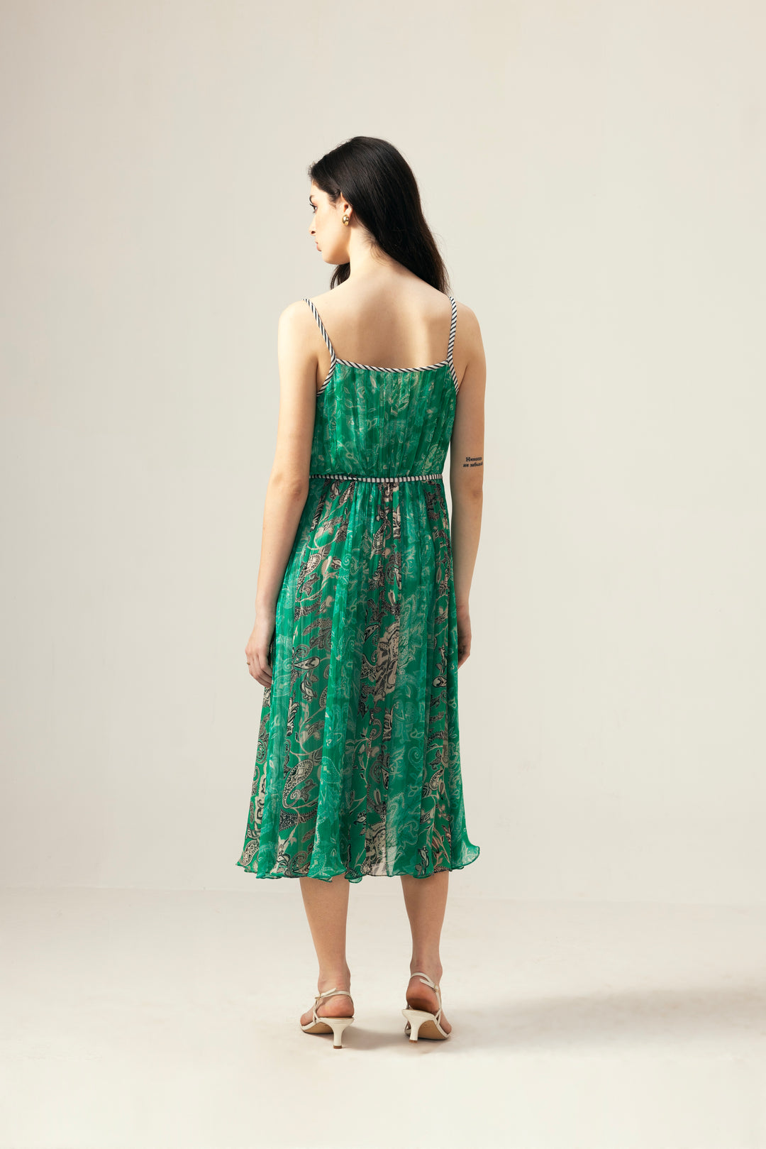 Mila Cami Dress– Green