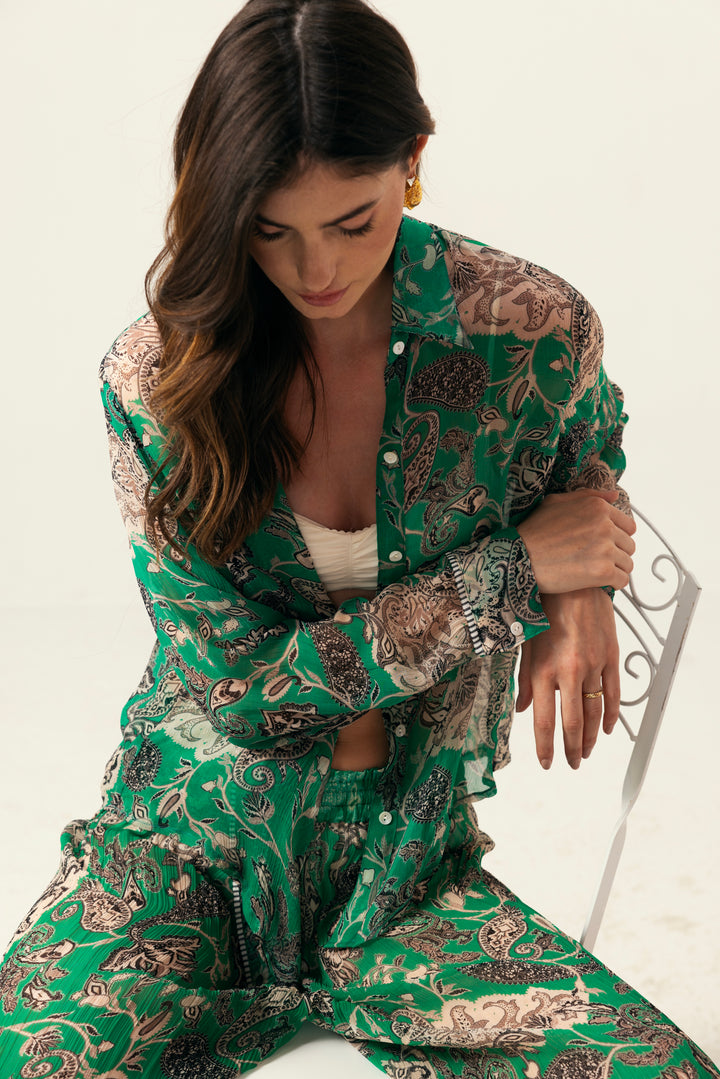 Mila Co-ord Set – Green