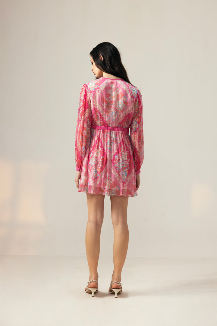 Vera Short Dress – Pink