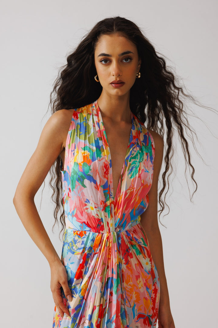 Zoe Halter Dress