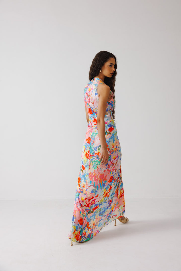 Zoe Halter Dress