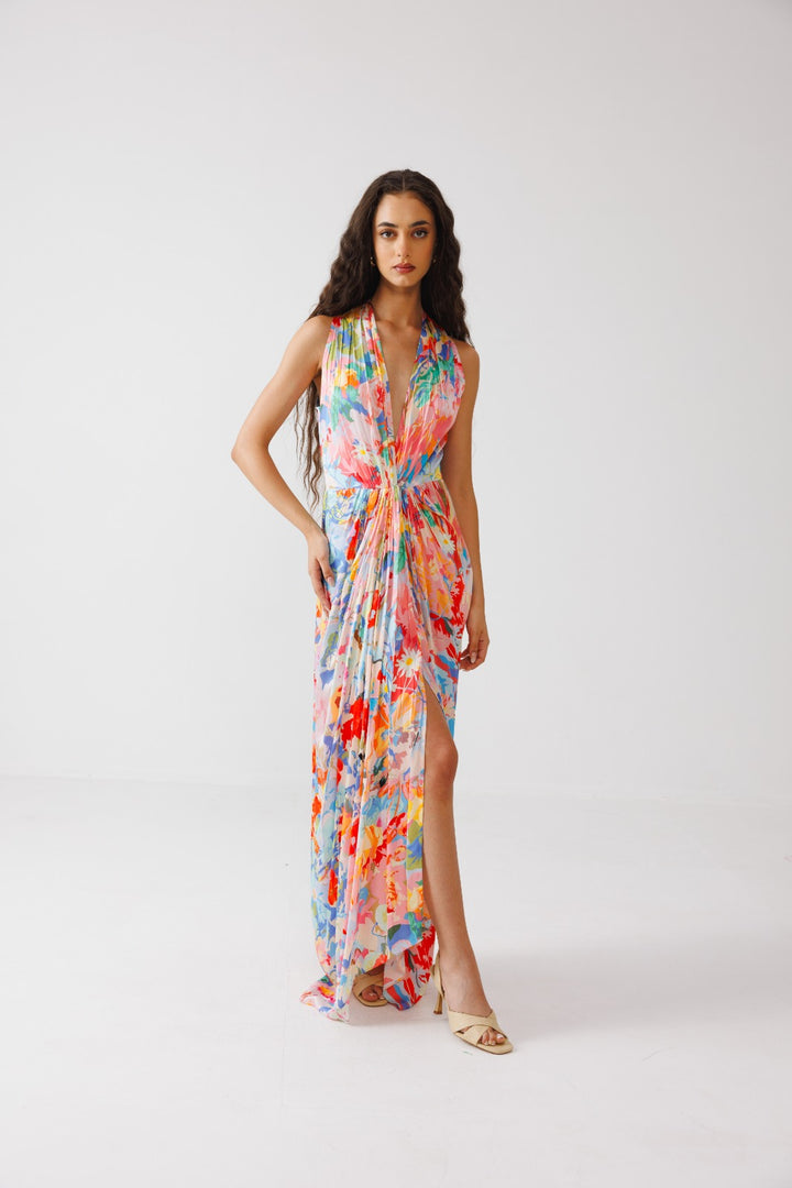 Zoe Halter Dress