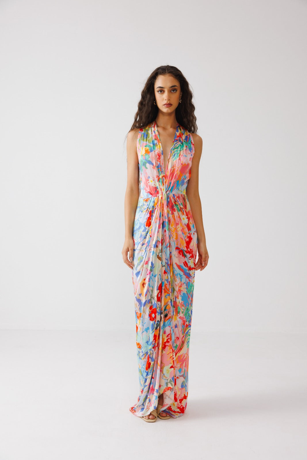 Zoe Halter Dress