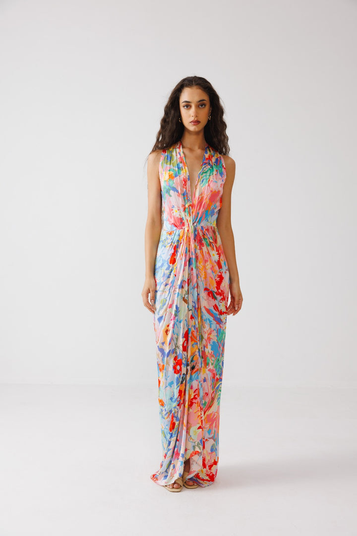 Zoe Halter Dress
